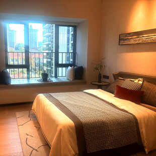 温馨卧室室内场景展示