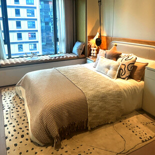 温馨现代风卧室室内场景