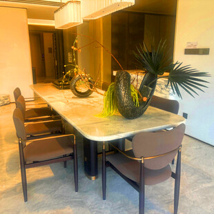 现代简约风格餐厅室内场景