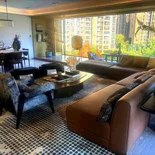 现代奢华客厅室内场景