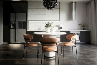 现代简约风厨房餐厅空间