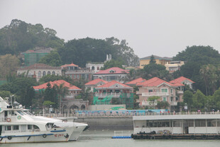 厦门鼓浪屿海滨风光