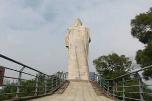 厦门鼓浪屿郑成功巨大雕像