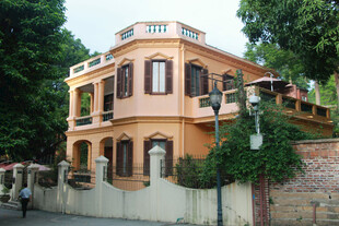 鼓浪屿欧式风格两层住宅建筑