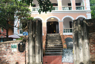  厦门鼓浪屿复古风格建筑景观