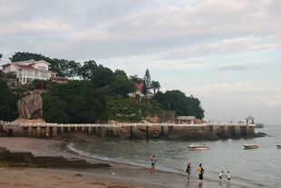 厦门鼓浪屿美丽黄昏景致