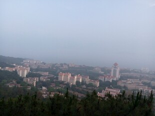 俯瞰城市景观 厦门