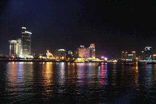 城市璀璨夜景  厦门