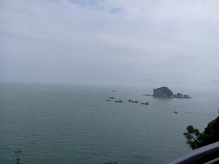 海上孤景 厦门鼓浪屿