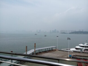 厦门海滨码头风景