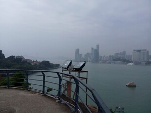 厦门 海滨城市风光远眺