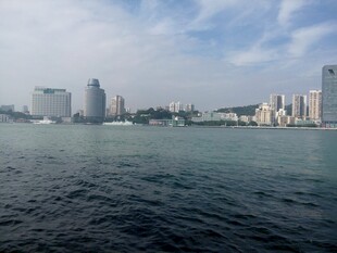 海滨城市天际线景观 厦门 鼓浪