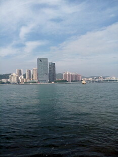 海滨城市天际线景观 厦门风景