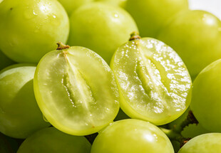 晴王葡萄特写