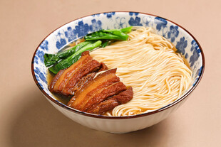 青菜扣肉面