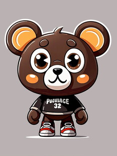 可爱卡通小牛形象