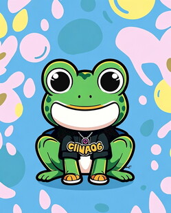 可爱青蛙卡通形象