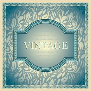 复古风格装饰图案