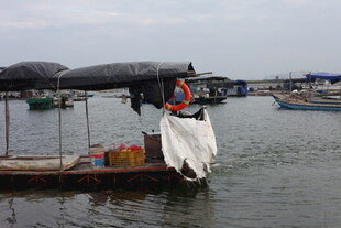 水上摊位独特的水上生意