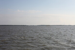 广阔海面的宁静景象