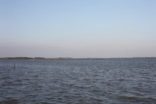 广阔海面的宁静景象