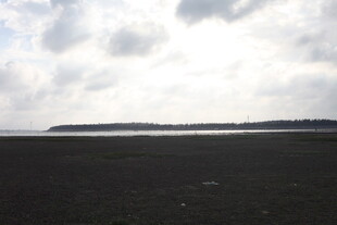 广阔原野上的天际线景观