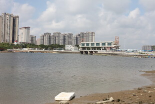 城市滨水风光景色