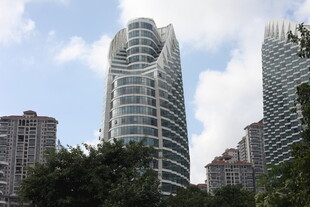 现代都市摩天大楼景观