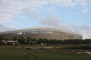 大型体育场外观风景