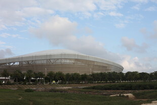 大型体育场外观风景