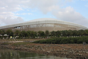 现代风格大型体育场外观