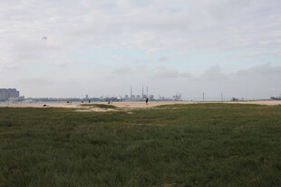 广袤草原上的远景风光