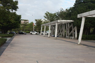 户外休闲长廊景观