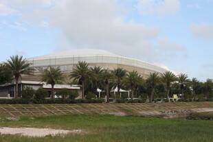 现代风格体育场外观景观