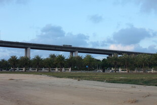 田野上的高架桥