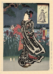 日本传统歌舞伎表演画面