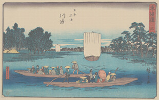 江户河畔游船景象