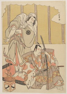 日本传统绘画中的人物场景