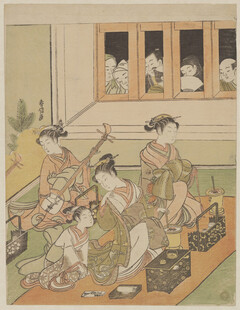 古代女子雅集图