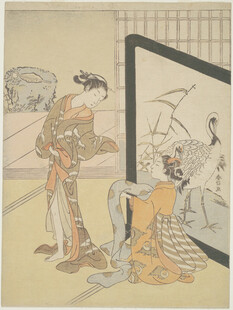 古代室内人物场景图