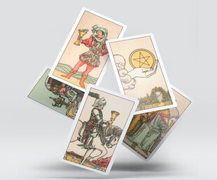 塔罗牌样机图片