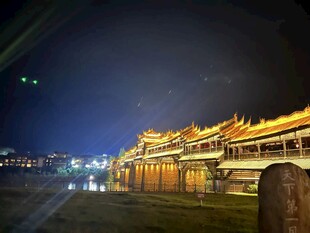 桥廊夜景4