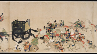 古代战争场景画卷