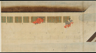 古代绘画局部场景