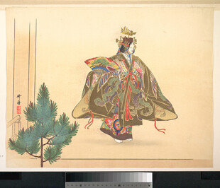 古代人物华丽服饰画像