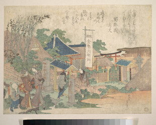 古代市井生活场景图