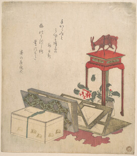 古代牛拉机械图