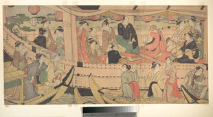 古代精美壁画艺术作品