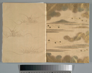 古风山水画卷页