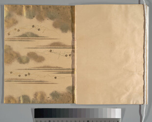 复古风格旧纸张纹理展示